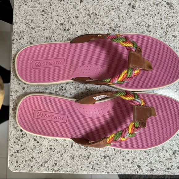 Sperry Casual/Dress Flips, Purple/various colours - Picture 3 of 4